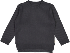 Wheat Knit Pullover Harper - Black granite